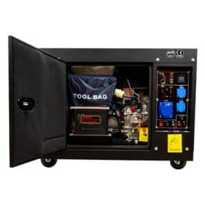 D’Orly DDG6500E Dieselaggregat 6,5 kW – schallgedämpft mit AVR | 3 × 230 V, 16 A – Bild 5