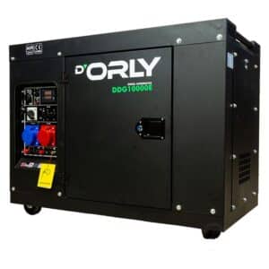 D’Orly DDG10000E Dieselaggregat 10 kW – schallgedämpft mit AVR | 230/400 V – Bild 3