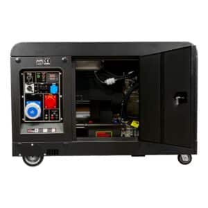 D’Orly DDG15000E Dieselaggregat 16 kW – schallgedämpft mit AVR | 2 × 230 V und 1 × 400 V – Bild 3