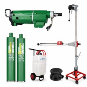 BYCON Deckenbohrset | DSP-3000 Ständer + DMP-252 + 2 Diamantbohrkronen