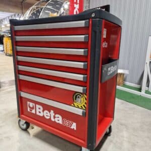 Beta C37A/7 Werkzeugwagen mit 7 Schubladen Rot | Schnäppchen – Bild 8