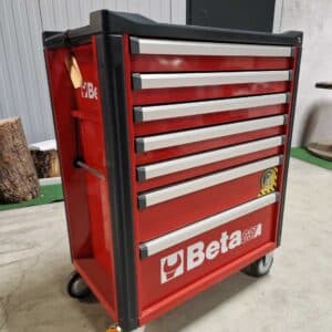Beta C37A7 Werkzeugwagen mit 7 Schubladen Rot