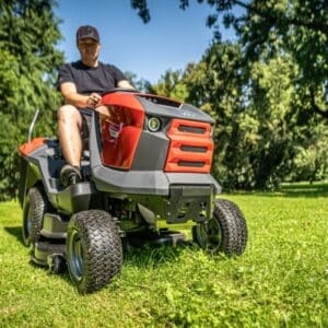 Seco Starjet Aufsitzmäher 102 cm AKTIONSSET | 22 PS hydrostatisch mit 320-Liter-Fangkorb – Bild 5