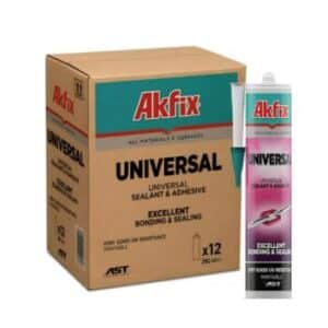 Akfix MS Universal MS-Polymer Kleb- und Dichtstoff Weiß 290 ml