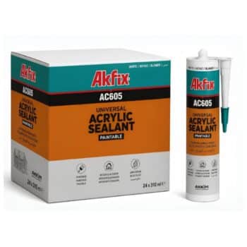 AKFIX AC605 Acryl-Dichtstoff Weiß 310 ml – 24 Stück AKFIX AC605 Acryl-Dichtstoff Weiß 310 ml – 24 Stück